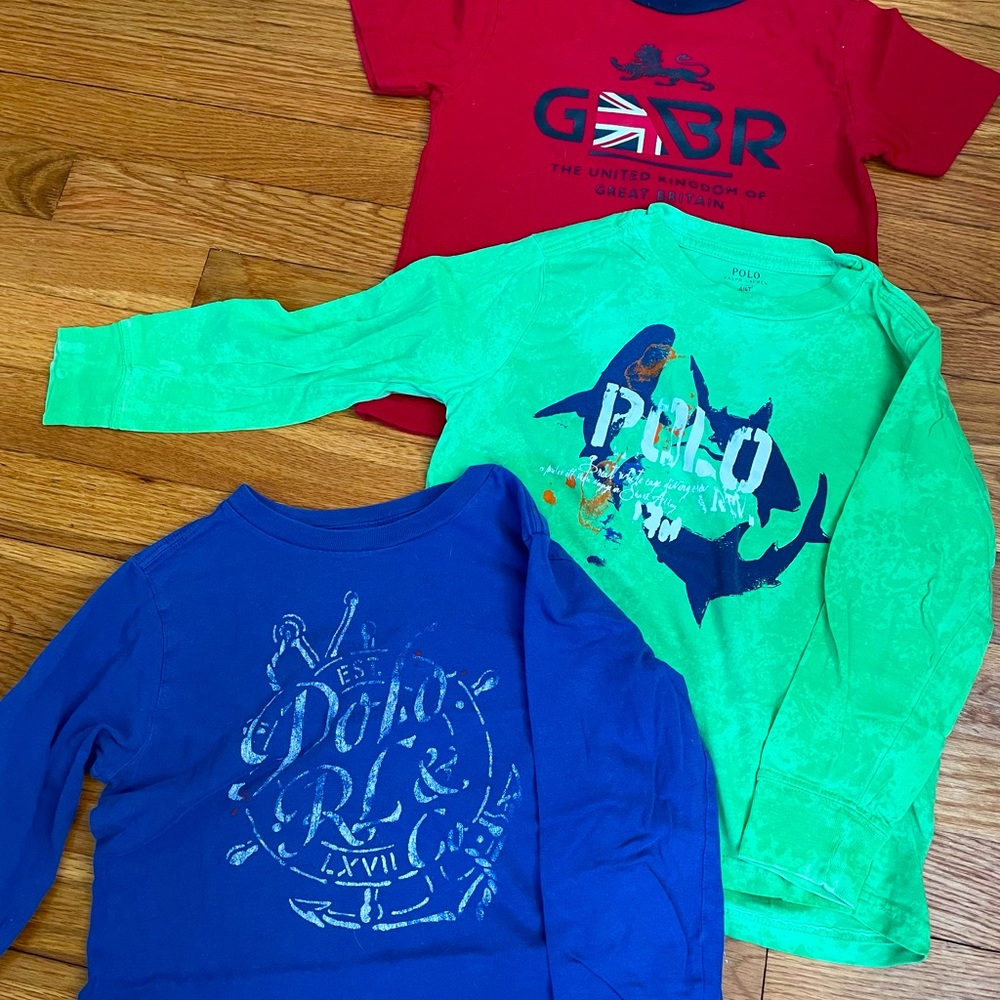 Boys Polo Ralph Lauren shirt bundle size 4T